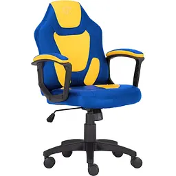 Геймерське дитяче крісло GT Racer синє з жовтим (X-1414 Blue/Yellow) - мініатюра 9