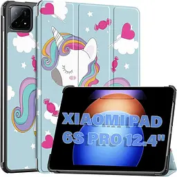 Чохол-книжка BeCover Smart Case для Xiaomi Pad 6S Pro 12.4" Unicorn (711089) - мініатюра 2