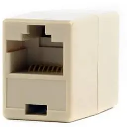 Розетка з’єднувальна для RJ45 мама мама Grey Cablexpert (TA-350-10)