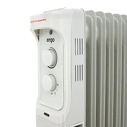 Радіатор масляний ERGO 221507, 7 ребер, 3 рівні потужності 600/900/1500Вт - мініатюра 4