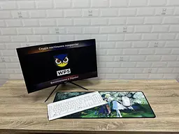 Великий килимок для мишки WorkPlaceShop Anime Genshin Impact Сяо та Люмін 900 x 400 мм - мініатюра 2