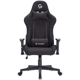 Ігрове крісло GamePro RGB Size L Fabric Black (GC700FB) - мініатюра 10