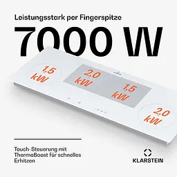 Індукційна варильна поверхня Klarstein Delicatessa 90 Slim Hybrid (10045613) - мініатюра 5