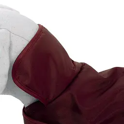 Пальто Happet з коміром, нейлон/фліс, бордовий, S, 40 см, (283C) - мініатюра 4