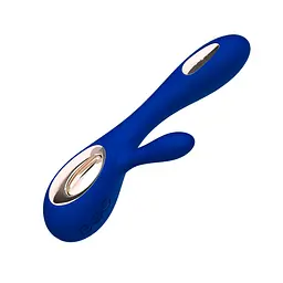 Вібратор-кролик Lelo Soraya Wave 21.8 см синій - мініатюра 4