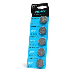 Батарейка літієва Videx CR2450 5шт BLISTER CARD VIDEX (23462-000)