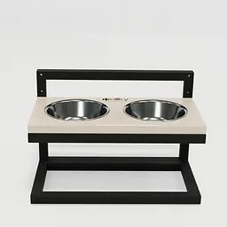 Hollky Flex S — миски на регульованій підставці для маленьких собак (2 × 0.450 л) - мініатюра 7