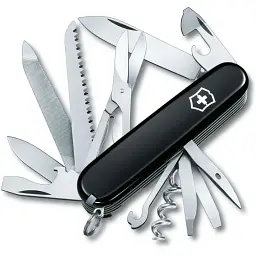 Ніж Victorinox Ranger 91 мм Чорний (1.3763.3) - мініатюра 6