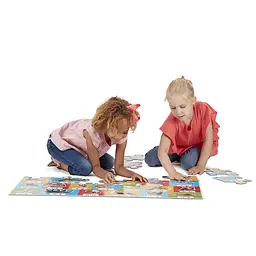 Мега-пазл Melissa&Doug Алфавіт/Тварини, 24 елементи (MD31001) - мініатюра 4