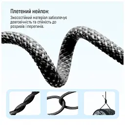 Дата кабель USB-C to Lightning 1.0m 27W black ColorWay (CW-CBPDCL061-BK) - мініатюра 10