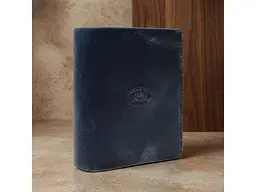 Чоловічий портмоне Arno 1165 blue Темно-синій 9x10,5x2 см TONY PEROTTI acs0032408 - мініатюра 4