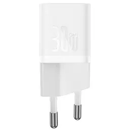 МЗП Baseus GaN5 Fast Charger (mini) PD30W (1USB-C) (CCGN070) White - мініатюра 2