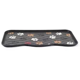 Піддон для взуття з малюнком MultyHome Red Stamp Paw 38x75 см - мініатюра 2