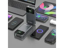 Зовнішній акумулятор (Power Bank) Dudao K31 Pro 20000 mAh 45W Gray (6977196682010) - мініатюра 4