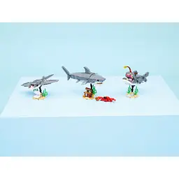 Конструктор LEGO Creator Злісна акула і скриня зі скарбами 379 деталей (31381). - мініатюра 9