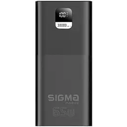 УМБ Sigma mobile X-power SI30A6QLX 30000 mAh PD65W Black (4827798835111)