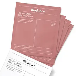 Набір гідрогелевих масок з колагеном Biodance Bio-Collagen Real Deep Mask 4 шт. (BT20659) - мініатюра 2