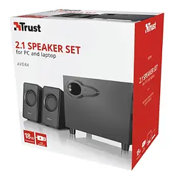 Комплект акустики 2.1 Trust Avora Subwoofer Speaker Set - мініатюра 5