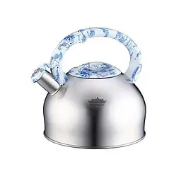 Чайник із свистком Peterhof PH-15639 blue 3,0 л.