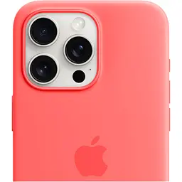 Чохол Silicone Case with MagSafe для Apple iPhone 15 Pro Max Guava AAA [93257] - мініатюра 4