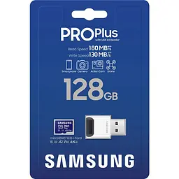 Карта пам'яті MICRO SDXC PRO+ 512GB W/ADAPT. MB-MD512SB/WW SAMSUNG - мініатюра 3