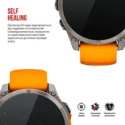 Гідрогелева плівка на годинники Garmin Fenix 8 47 mm ArmorStandart захисна плівка для смарт годинників прозора (ARM85994) - мініатюра 3