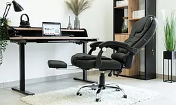 Офісне крісло Care Life Black (CF-201) - мініатюра 2