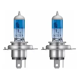 Комплект галогенових ламп Osram 62193CBB-2HB Cool Blue Boost H4 100/90W 12V P43T 2шт/комп - мініатюра 2