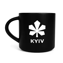 Чашка «Київ» чорна