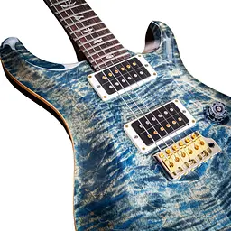 Електрогітара PRS Custom 24 10 Top Faded Whale Blue (162691) - мініатюра 3