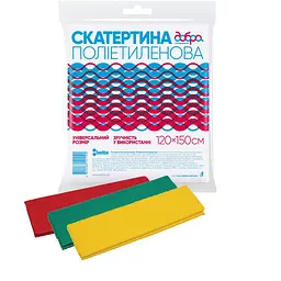Скатертина поліетиленова Добра Господарочка 150х120 см 1 шт. в асортименті