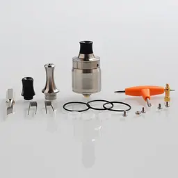 Дріпка для електронної сигарети Ammit MTL RDA Silver (am213) - мініатюра 6