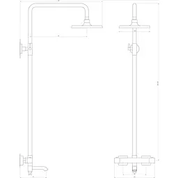 Душова система Globus Lux Laguna GLA-0041T-BB - мініатюра 5