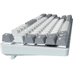 Клавіатура GamePro Genesis Metallic MK110W Red Switches White - мініатюра 5