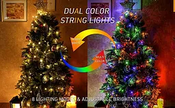 Гірлянда Розумна/Smart Led 200l, довжина 19м, колір світіння Мульти + Теплий, 20 режимів - мініатюра 3