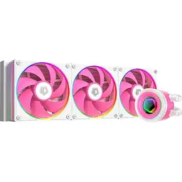 Система рідинного охолодження ID-Cooling FX360 INF рожевий Intel: 1851/1700/1200/115x, AMD: AM4/AM5, 3x120mm 500~2000±10%RPM
