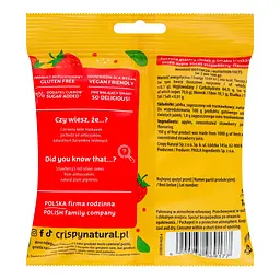 Чипси фруктові Crispy natural Яблуко зі смаком полуниці 18 г - мініатюра 2