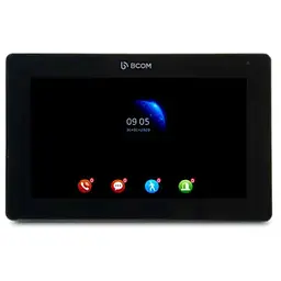 7-дюймовий HD відеодомофон BCOM BD-770FHD/T-Black з підтримкою Tuya Smart та Wi-Fi модулем