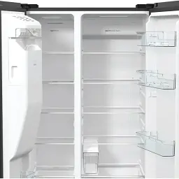 Холодильник Gorenje SBS 179х70х92 см 2 двері 376(190) л А++ NF+ Інв. диспенсер генератор льоду Зовн. Диспл чорний - мініатюра 10