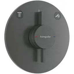 Змішувач для душу Hansgrohe DuoTurn S прихованого монтажу brushed black chrome 75418340