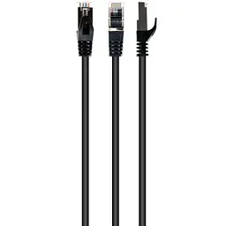 Патч-корд Cablexpert UTP 5Е Black 5 м (PP6A-LSZHCU-BK-5M)