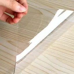 М'яке скло Прозора силіконова скатертина на стіл Soft Glass Захист для меблів 3.9х1.0 м Товщина 1.5 мм - мініатюра 2