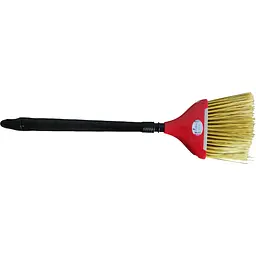 Віник Zambak Plastik №1 пластмасовий зі з'ємною ручкою 15х67 см червоний (ZP-260r) - мініатюра 3