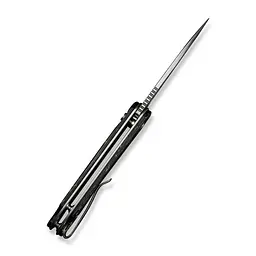 Ніж складаний кишеньковий Civivi Elementum II, (7.5 см) Damascus/карбоновий Fiber & Resin - мініатюра 8