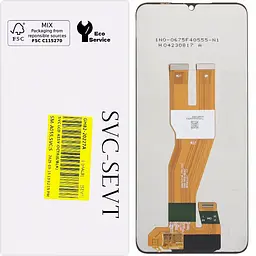 Дисплей Samsung A055 Galaxy A05 чорний, оригінал, сервісне пакування, GH81-21236A