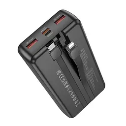 Портативна батарея Power Bank Borofone BJ57A 20000mAh Graceful 22.5W+PD20W (Чорний) - мініатюра 2