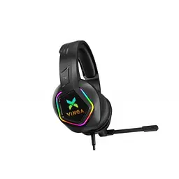 Навушники Vinga (HSCU-160) Gaming LED Black (HSCU-160) - мініатюра 2