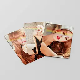 Ломо Карти Lomo Card China (G)I-DLE Джи-Айдл голографічні LС C GDL 05 - мініатюра 2