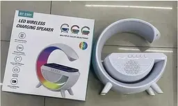 Бездротова портативна колонка з підсвічуванням Bluetooth 5.2, Wireless Charging, акумулятор, TF Card, USB Type-C - мініатюра 4