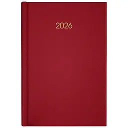 Щоденник 2026 Classic City бордовий 145 x 210 мм (8842-26-4-A)